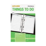 Debden DayPlanner Desk Refill Things to Do DK1006
