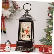 Christmas Snow Globe, Musical Lighted Glitter Christmas Snow Globes, Snowman