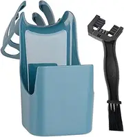 Motorcycle Chain Oil Storage Tool Box - Chain Cleaning Oils Splash-proof Tool, Durable Cleaning Brush | Cleaning Agent, Anti-spray Maintenance, Efficient Care