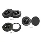 2Pcs Grill Wheel Universal Wheel with Cover Sandproof Hole Shaft 0.8-1cm