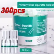 300PC Plastic Holder Disposable Smoke Filter Tip Tar-proof Filtrator Healthy AU