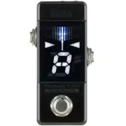 Korg Pitchblack X mini PB-X-mini Pedal Tuner Black Ultra Buffer for Guitar/Bass