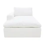 [James Lane] Cloud Deep Chaise Left Module Muse Frost