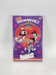 Vtg Warner Bros. 30 Animaniacs Featuring Pinky and the Brain Valentines - Sealed