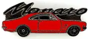 GTS Monaro HT HK HG Coupe, red lapel/hat pin badge C030605