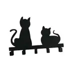 Coat Hanger Ornament 5 Hooks Gifts for Bathrooms Iron Wall Hooks for Hanging