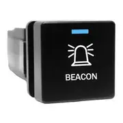 Hulk 4X4 Switch Push Button On/Off 12V Beacon to suit Isuzu D-Max, Mux, Bt-50 2020 On - HU1366BW-04