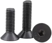 50pcs M3*10 DIN7991 Thread Flat Head Hexagon Socket Screws Countersunk Bolts Hexagon Socket Screw Bolt Brand