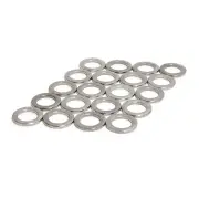 SAAS Mag Wheel Nut Washers Zinc Finish Suits Shank Style Mag Nuts Pack of 20