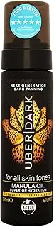 UBER DARK SELF TANNING FOAM MARULA OIL 200ML