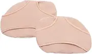 NIYANGLE 1Pair Invisible High Heel Pads for Relief Breathable Metatarsal Cushion Inserts Comfortable Half Socks for Women Non Slip Forefoot Support