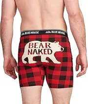 [Little Blue House] Men's Bear and Moose Joke Boxers