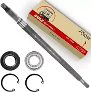 EZGO TXT Rear Axle Shaft with Bearing Seal Kit for 1994-Up Electric TXT, Medalis
