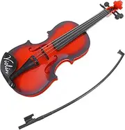 NAMOARLY Wood Grain Simulation Violin Music Toy for Boys and Girls Decorative Violin and Instrument for Young Learners