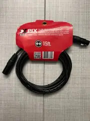 Photosavings PX-XLR10F Xpix XLR3F to XLR3M Balanced Interconnect Cable