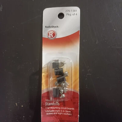 Radio Shack 10mm Stand Off Insulated w/screws 276-1381