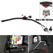 14" Universal Automotive Switcheduse Switch For MINI Fuse Fuse Box Plug and Play