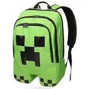 Mincraft School Backpack Creeper Rucksack Waterproof Boy Sports Storage Bag
