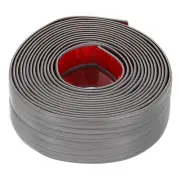Wall Corner Protectors, Self-Adhesive Edge Guard, Gray Wood 0.12"x1.6"x11 ft