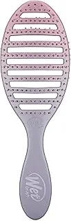 Wet Brush Speed Dry Hair Brush, Pink/Purple (Feel Good Ombre) - Vented Design & Soft HeatFlex Bristles Are Blow Dry Safe - Ergonomic Handle Manages Tangles - Pain-Free Hair Accessories