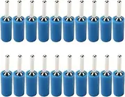 Baxnore J.10001 20 Pcs Pin Banana Plug, Brass 2 mm Male Connector Accessory Set Kit, Waterproof Banana Plug Connector for Speaker Cables Amplifiers (Blue)