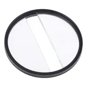 Centerfield Split Diopter Filter Camera Lens Special Effect Filter 49-82mm