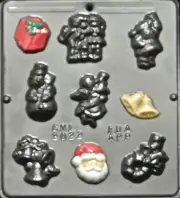 Christmas Assortment Chocolate Candy Mold Christmas 2022 NEW