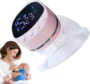 Wearable Pumps – Compact Design, Adjustable | Wireless Breast Milk Pump, Portable Extractor Unit For Nursing Mothers, Daily Milk Expression, Baby Feeding Schedules, Silent Office Use, Night Comfo