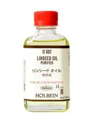 Holbein Linseed Oil- Purified - 55 ml