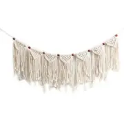 Macrame Wall Decor Woven Tapestry for Creative Hangs for Bedroom Bedside Wal