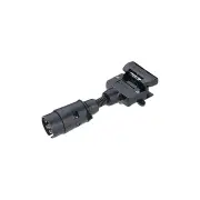 Narva 5 Pin Large Round Socket On Car To 7 Pin Flat Plug On Trailer