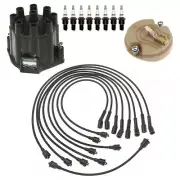 ACDelco Ignition Kit Distributor Rotor Cap Wire Spark Plugs For Chevrolet 6.5 V8