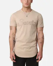 [SAINT MORTA] Saint Morta El Duplo Scribere T-shirt Stone - Size L L Stone