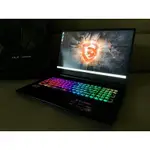 MSI微星電競筆電17.3吋I7-10875H,GTX1650TI-4G,16G RAM,256G SSD+1TB