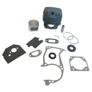 NEW 45MM CYLINDER PISTON &GASKET SET FIT CHINESE CHAINSAW 5200 52CC TIMBERTECH