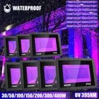 LED Outdoor UV Black Light 400W Disco Night Club Glow Bar Stage Dance Party IP66