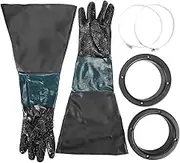 GRARRO Sandblasting Gloves SandBlaster Parts 60cm with O Rings for Sandblast Cabinet