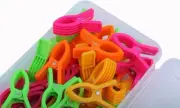 30 PCS Plastic Spring Clips Laundry & Bag Clamps Multicolor Plastic Bag Clips