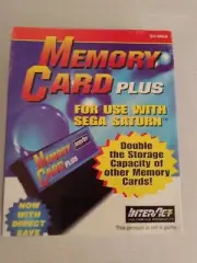Sega Saturn Memory Card Plus Interact 8MB Direct Save New
