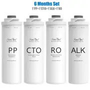 PP+CTO+RO+ALK Replacement Water Filter Cartridge For SimPure T1-400ALK T1-400UV