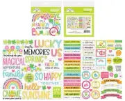 Doodlebug Odds & Ends Chit Chat Die-Cuts - Over The Rainbow