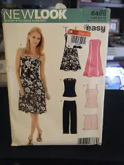 New Look 6468 Misses Dresses, Tops & Pants Pattern - Size 6-16
