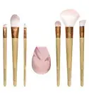 EcoTools Wrapped In Glow Kit Makeup Brushes Limited Edition Cosmetic 7 Piece Set