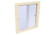 NSW NEW Stratco Shed Sliding Window Primrose