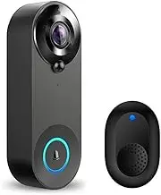 1080P Wireless Video Doorbell Camera WiFi Smart Door Bell Smart Home Security Motion Detect Night Vision Intercom Doorbell(with 64G SD)