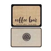 Super Draining Dish Drying Mat Quick Dry Coffee Kitchen Bathroom Tableware Pad