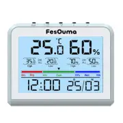 Digital Indoor Hygrometer Indoor Thermometer Room Humidity Meter Temperature ...
