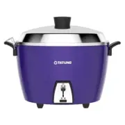(PURPLE) NEW TATUNG TAC-10L-DU 10-CUP Rice Cooker Pot Voltage (110V) (全配版)