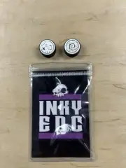 Inky EDC PVC Lanyard Bead Set - White / GITD