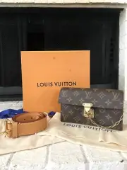 Louis Vuitton S Lock Belt Pouch Monogram Canvas